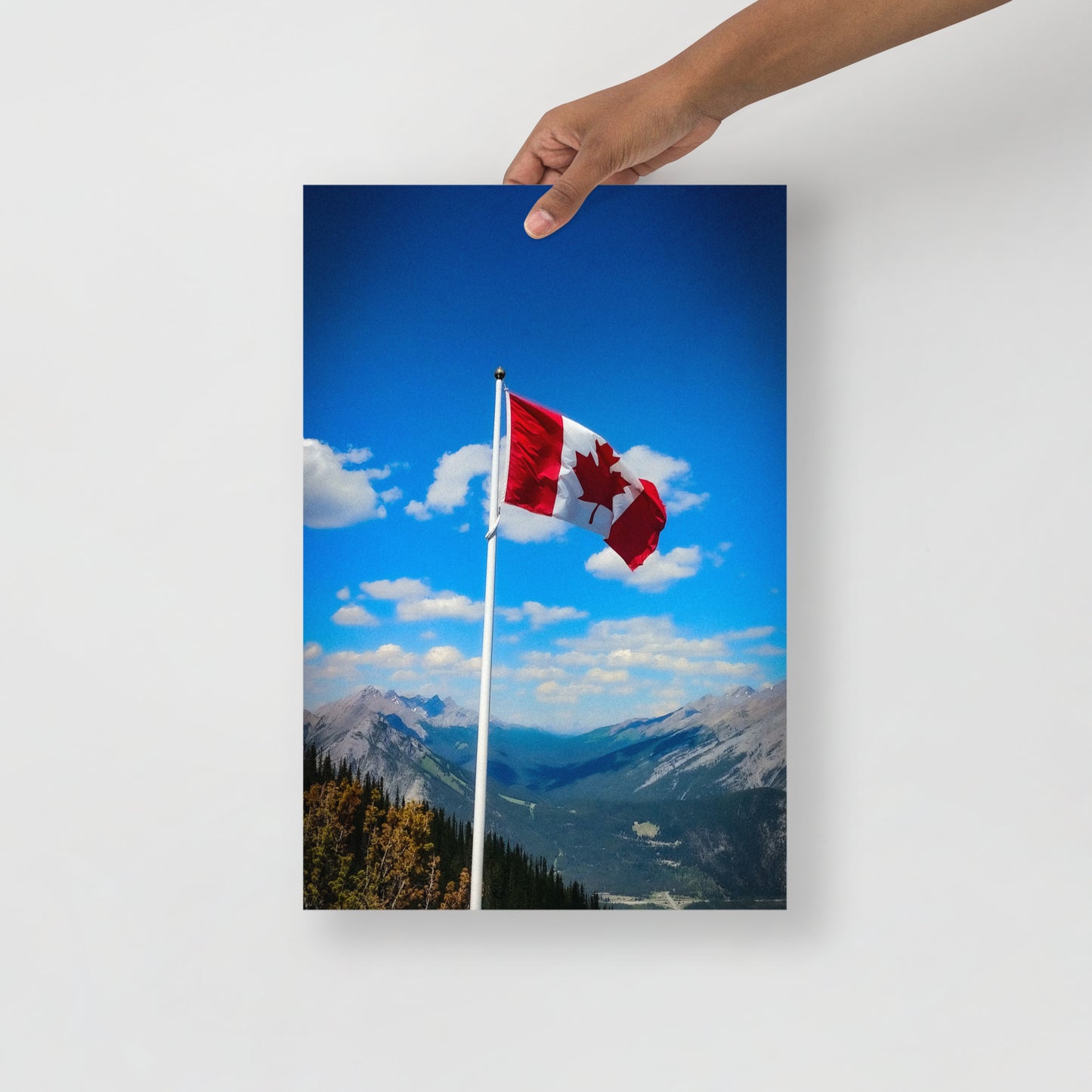 Canadian Flag Poster