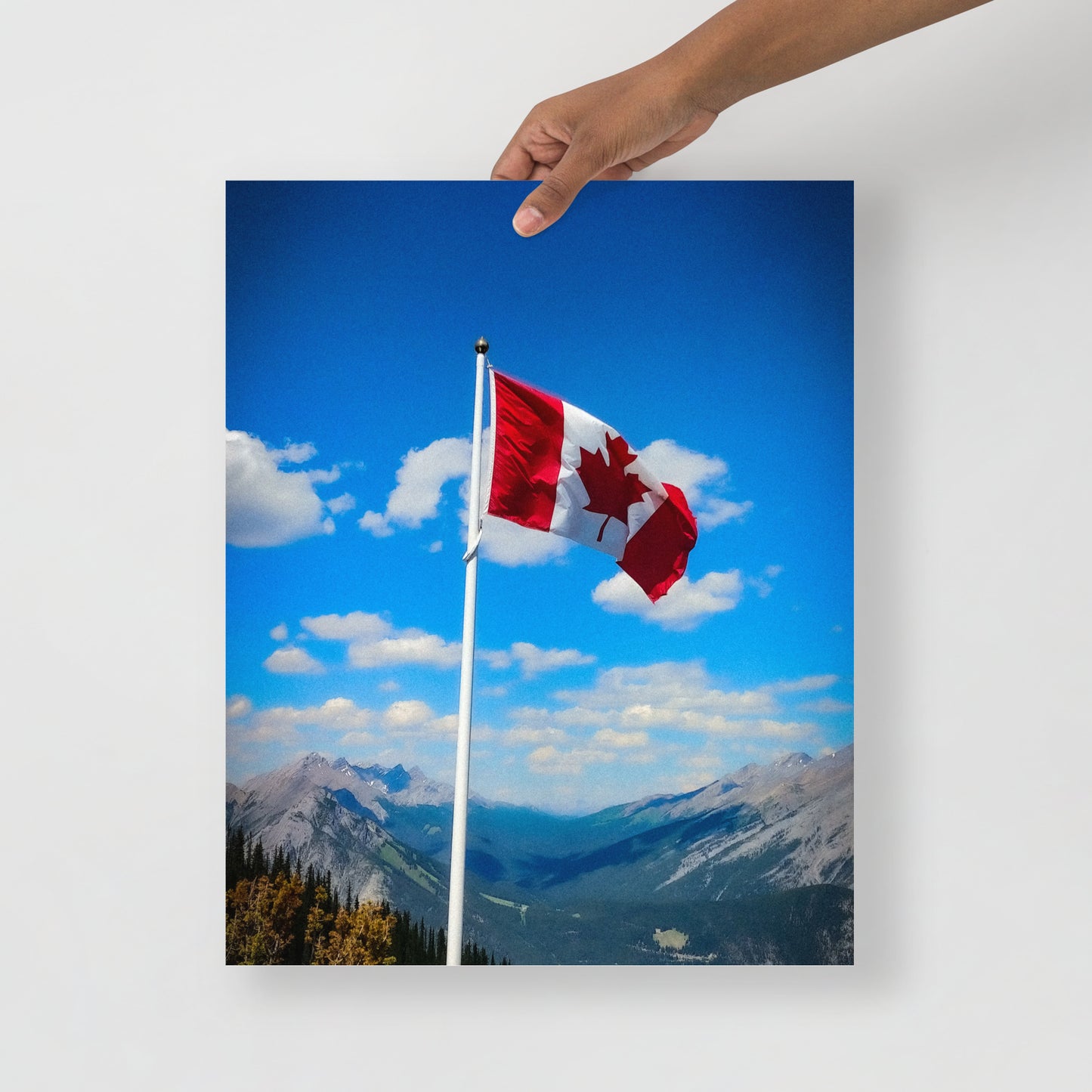 Canadian Flag Poster