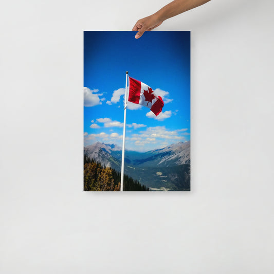 Canadian Flag Poster